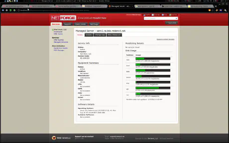 An old website I designed and worked on called NetForge