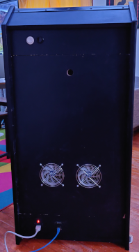Pac-Man Cabinet Back